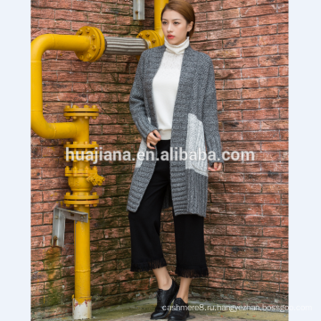 Кашемир 2017 мода женщины вязание пальто
